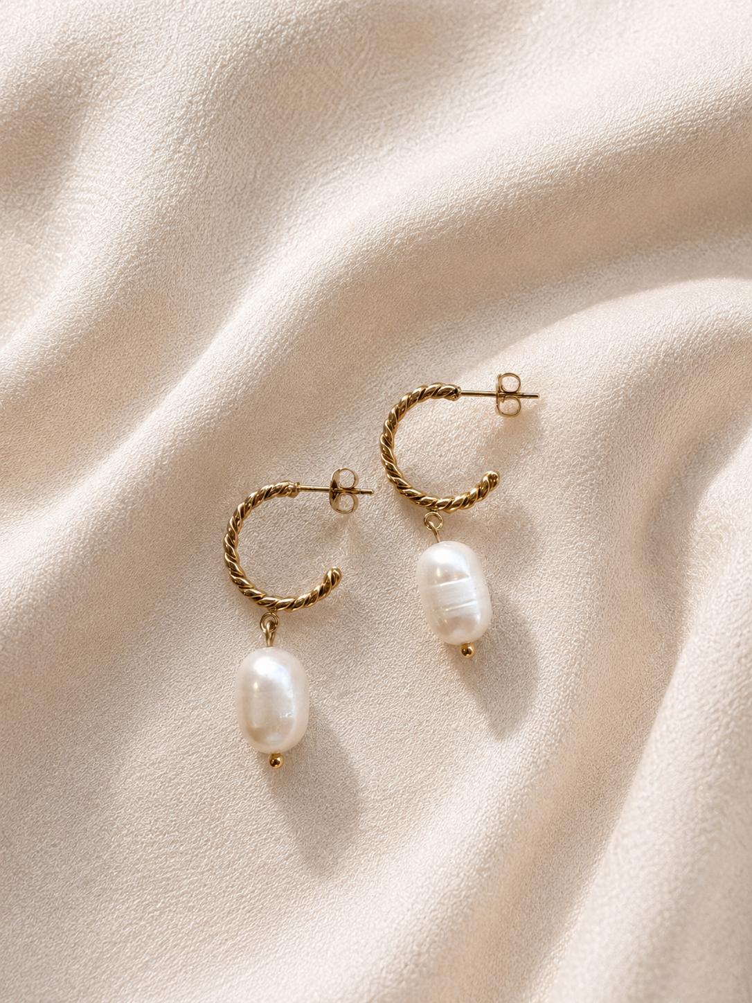 Lottie Twisted Hoops