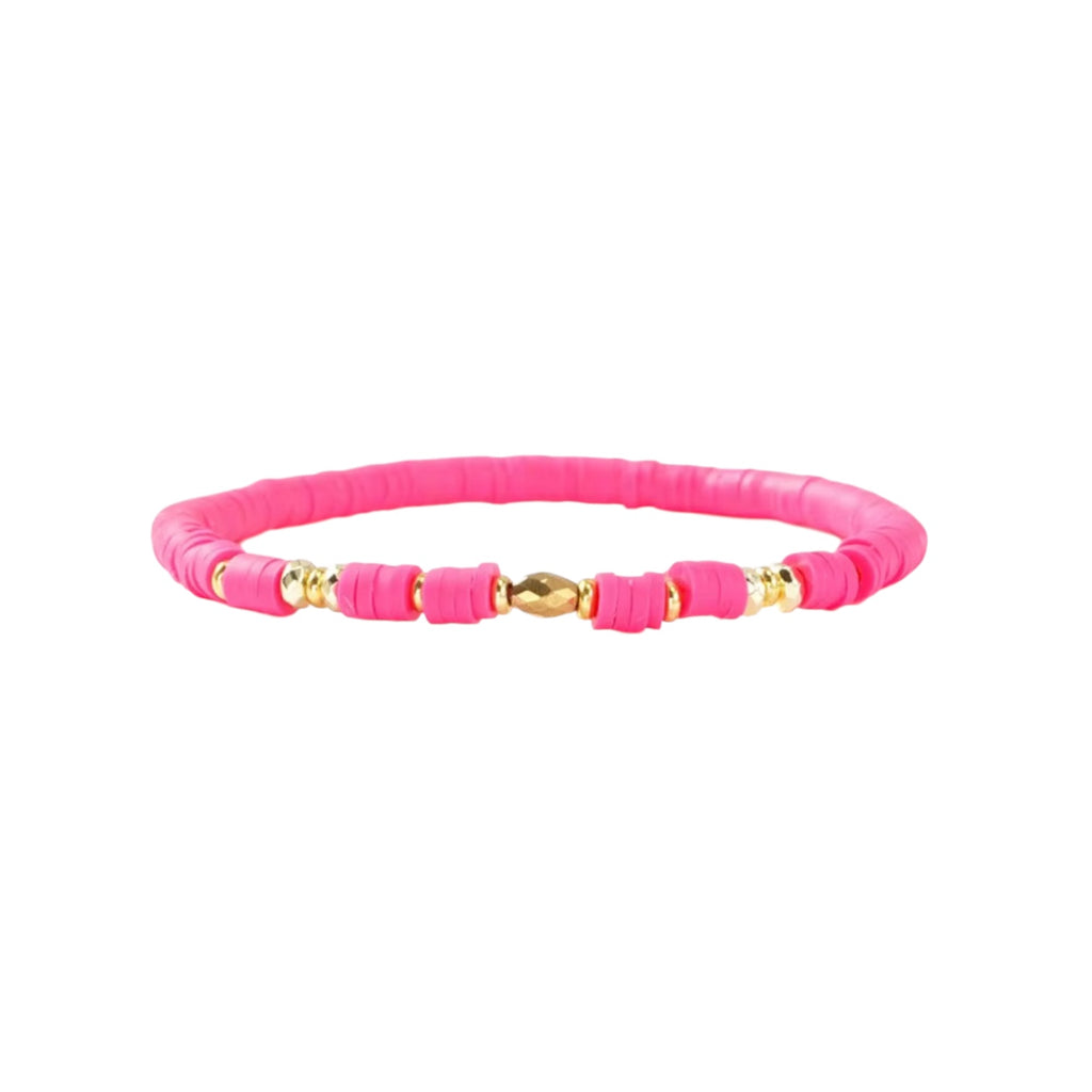 Hot Pink Pop Bracelet