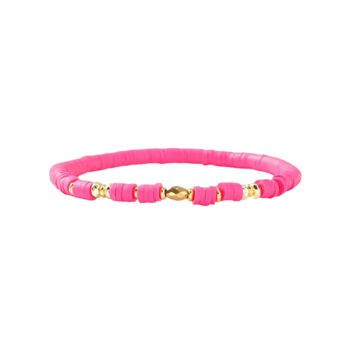 Hot Pink Pop Bracelet
