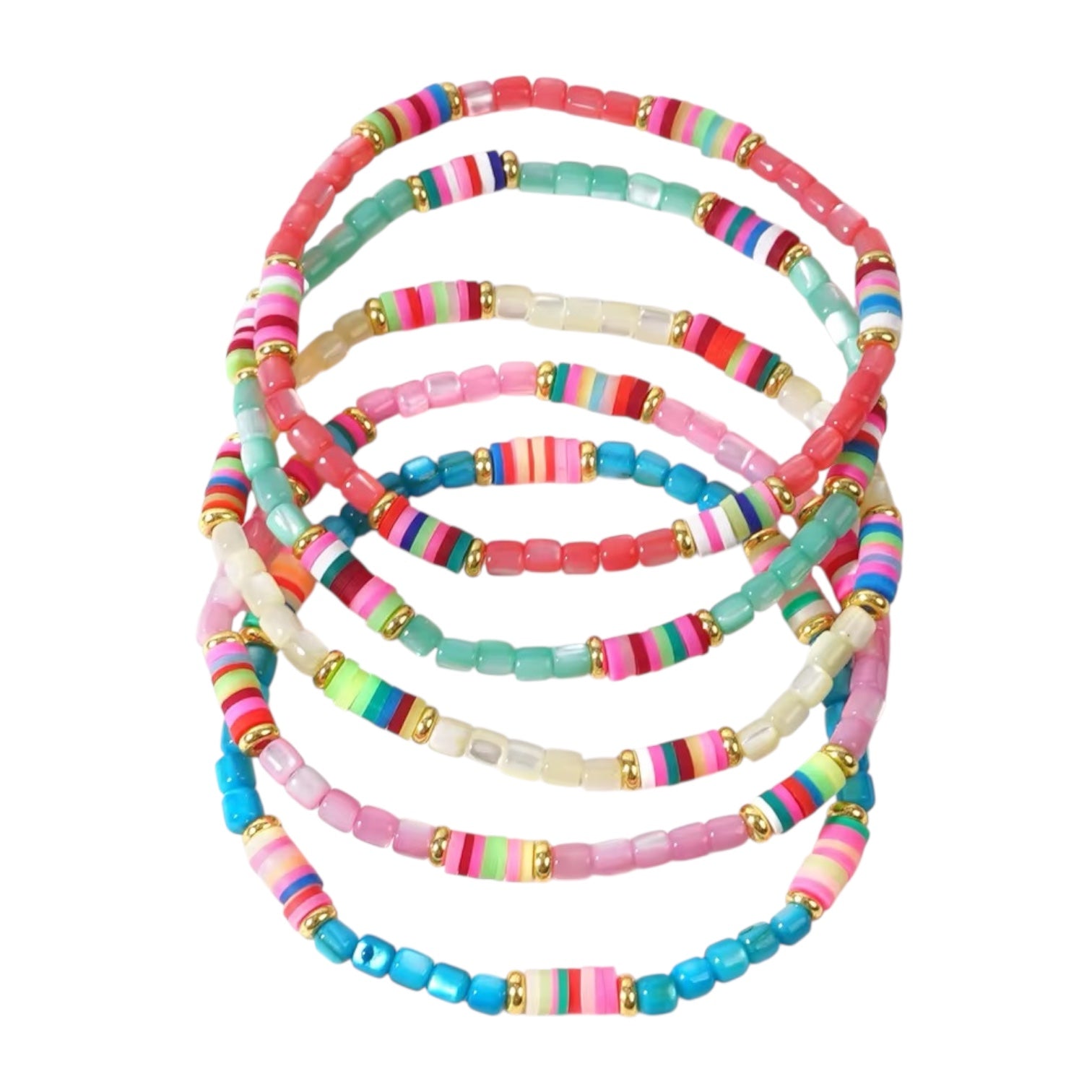 Butter Yellow Rainbow Bracelet