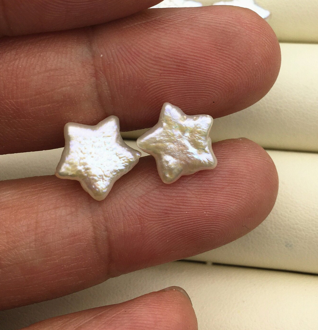 Star Pearl Studs